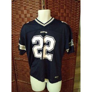 Vintage Reebok Emmitt Smith Dallas Cowboys Jersey Youth XL NFL Football